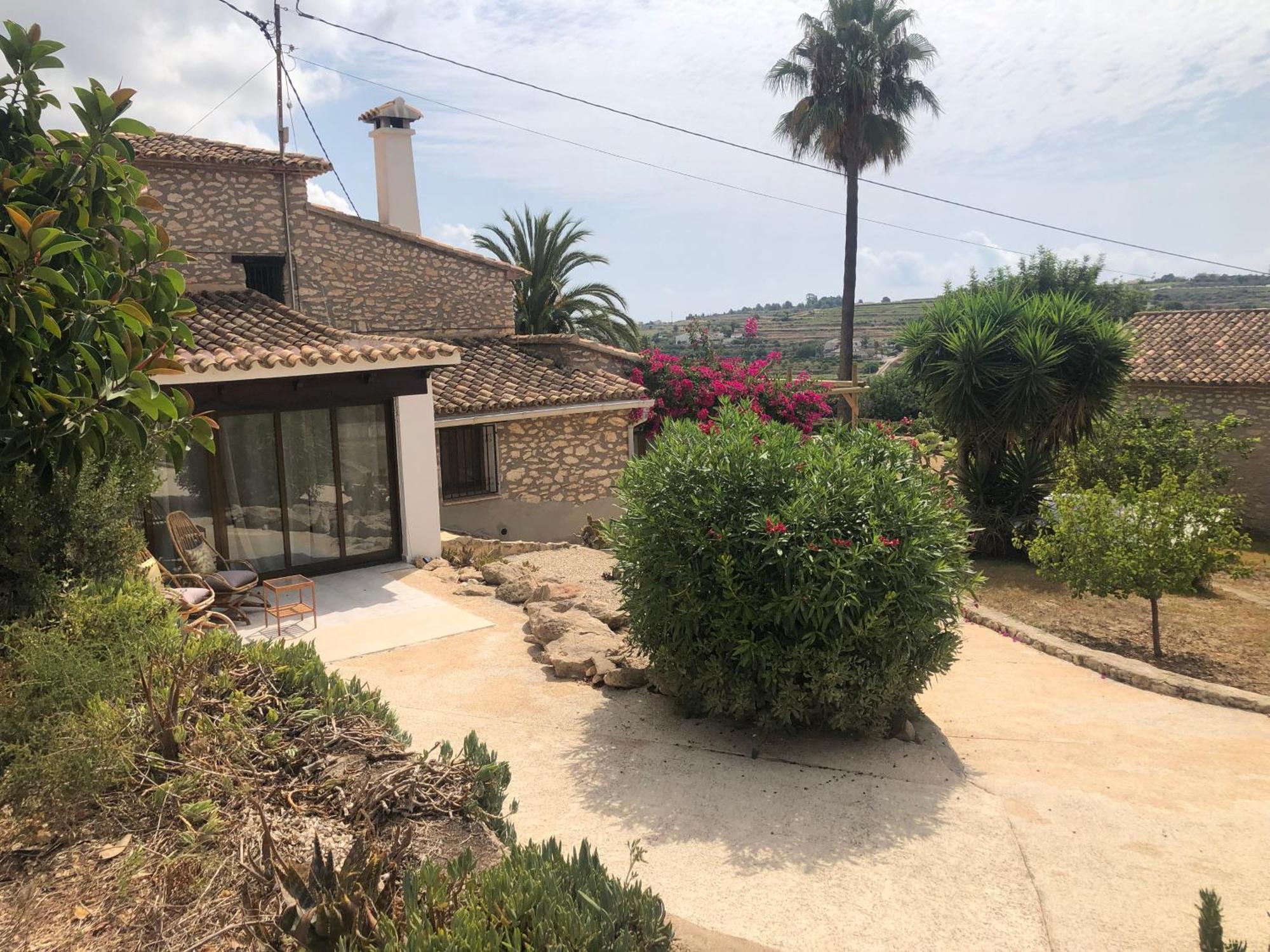 Rustico Appartment 'Olta' In Finca, See-And Garden Side Teulada Bagian luar foto