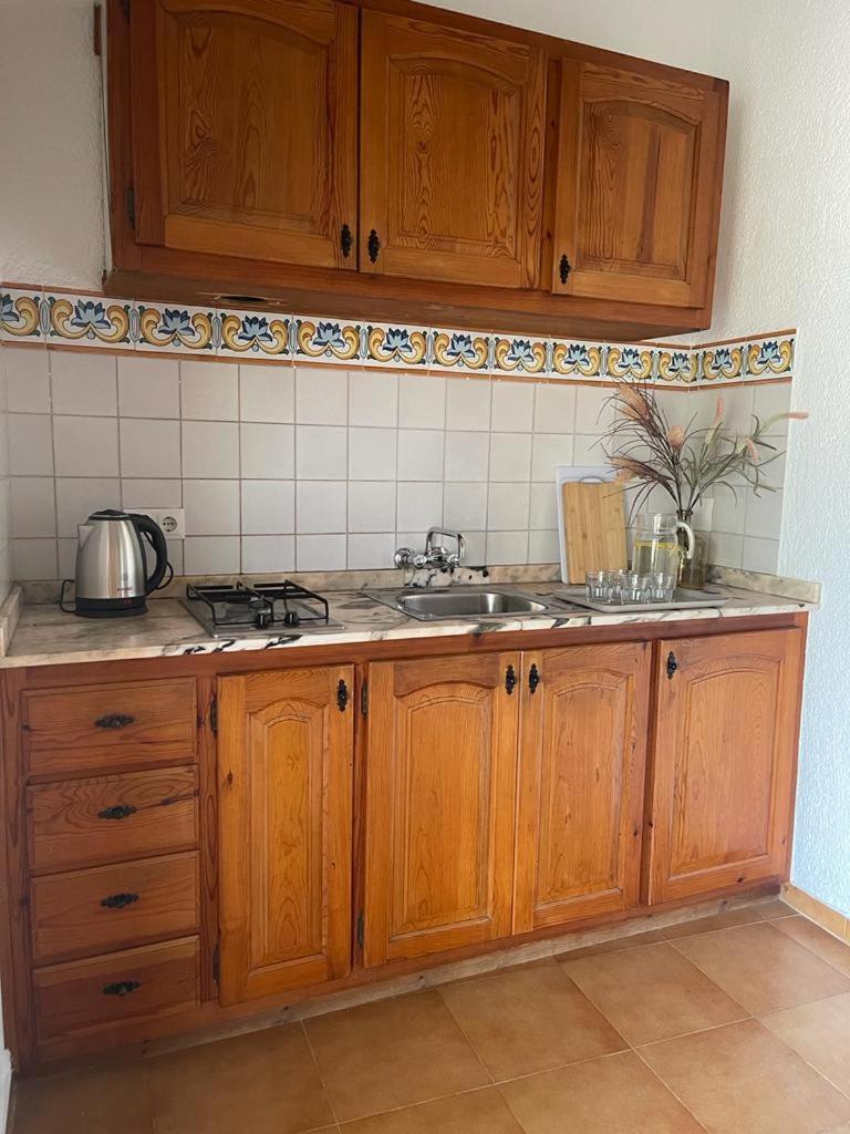 Rustico Appartment 'Olta' In Finca, See-And Garden Side Teulada Bagian luar foto