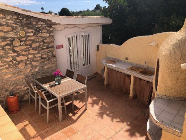 Rustico Appartment 'Olta' In Finca, See-And Garden Side Teulada Bagian luar foto